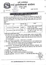 सेवा करारमा कर्मचारी पदपूर्तिको दरखास्त आव्हान सम्बन्धी सूचना(प्रकाशित मिति २०८३।०६।०८)