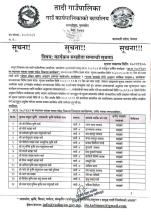 कार्यक्रम सम्झौता सम्बन्धी सूचना(प्रकाशित मिति २०८२।१२।०५)